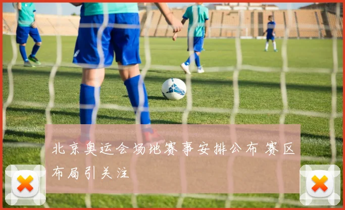 北京奥运会场地赛事安排公布 赛区布局引关注